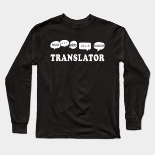 Translator Long Sleeve T-Shirt